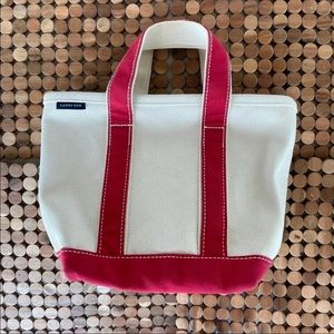 Land's End Natural Canvas Tote Mini